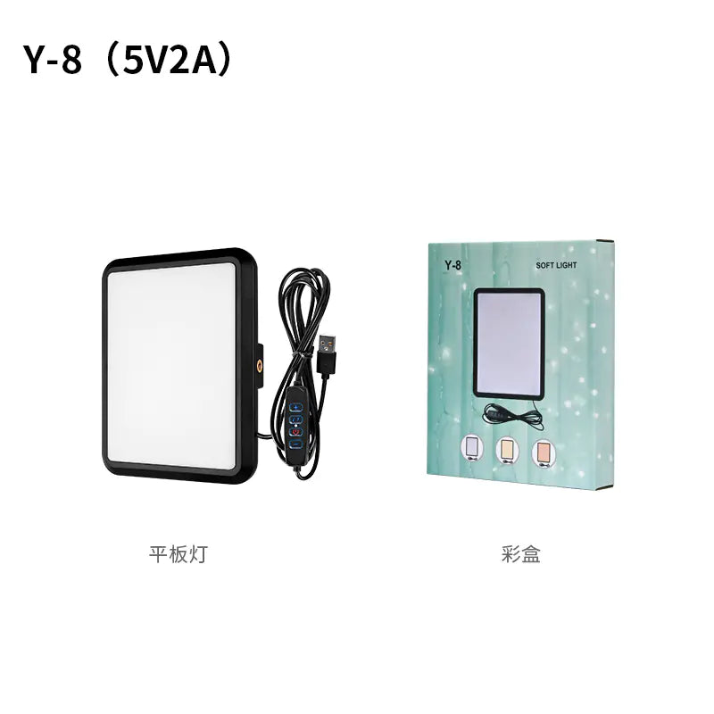 8-Inch LED Fill Light for Photography and Live Streaming