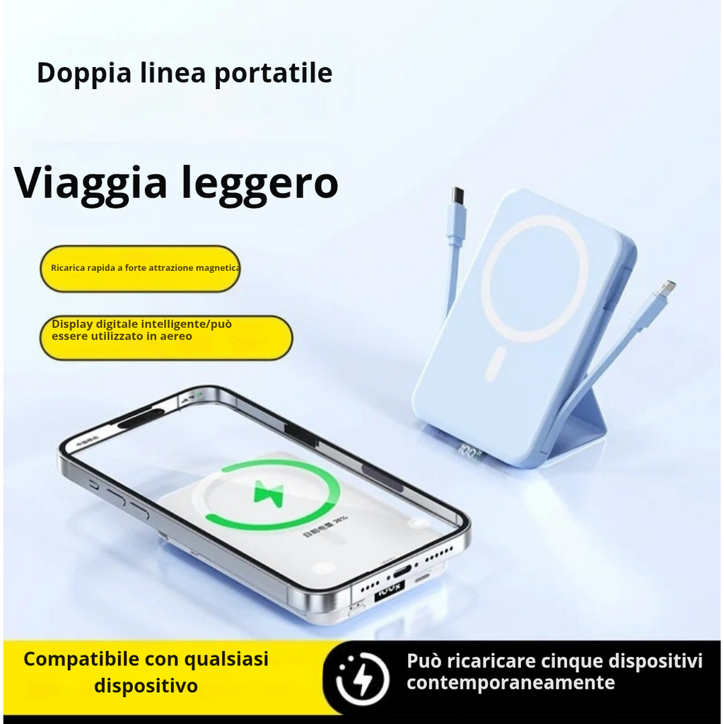 Magnetic Wireless Power Bank